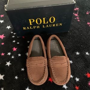 Ralph Lauren toddler moccasins, size 4